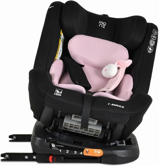 Moni I-maxx Καθισματάκι Αυτοκινήτου i-Size με Isofix Baby Pink