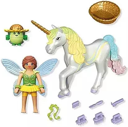 Playmobil Rainbow Flower with Fairy за 4-10 години