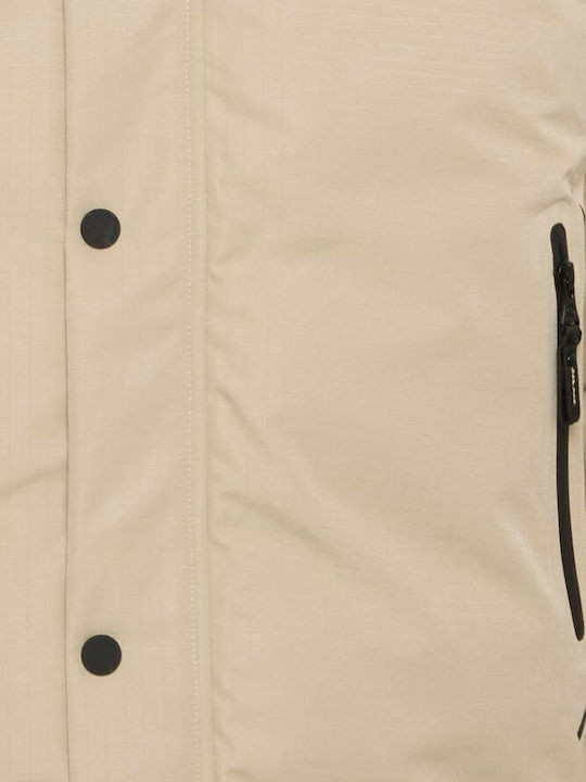 Winter Jacket Parka Beige, Plaza Taupe