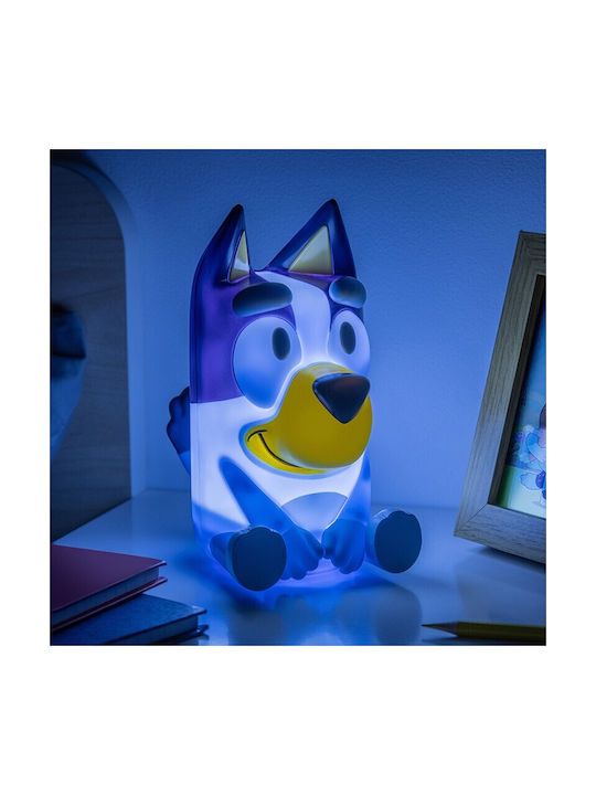 Kids Decorative Lamp Light Blue 18x16x18cm