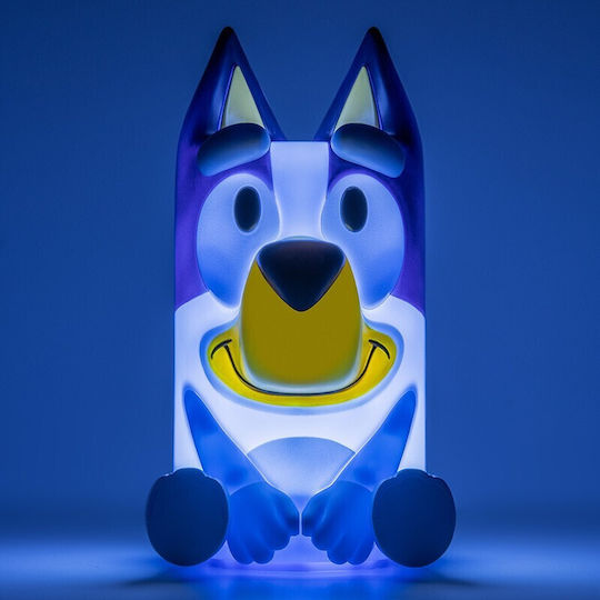 Kids Decorative Lamp Light Blue 18x16x18cm