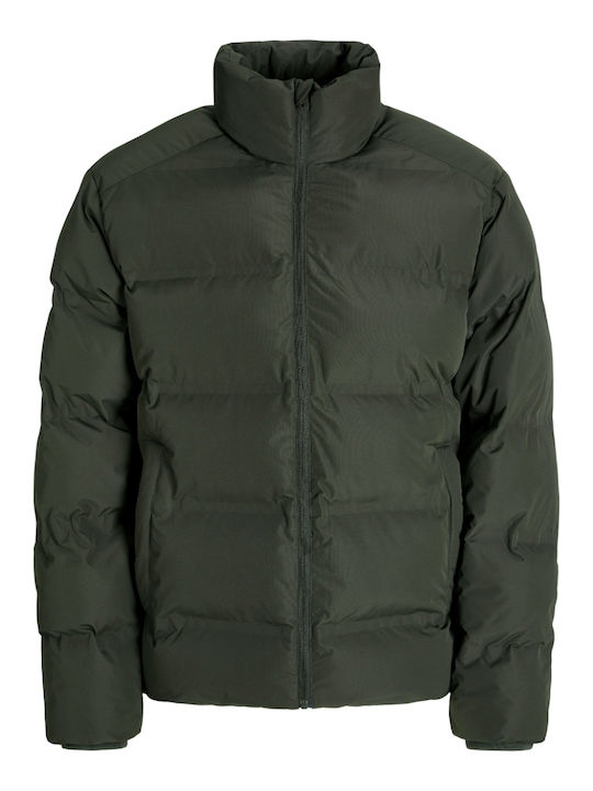 Geacă Puffer Verde Olive