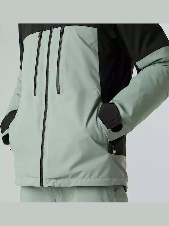 Winter Jacket Waterproof and Windproof Slate Moss/tnf Black