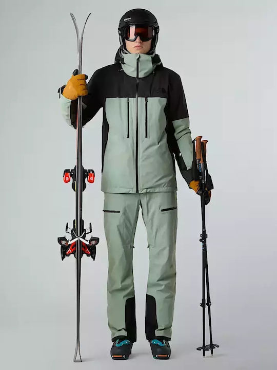 Winter Jacket Waterproof and Windproof Slate Moss/tnf Black