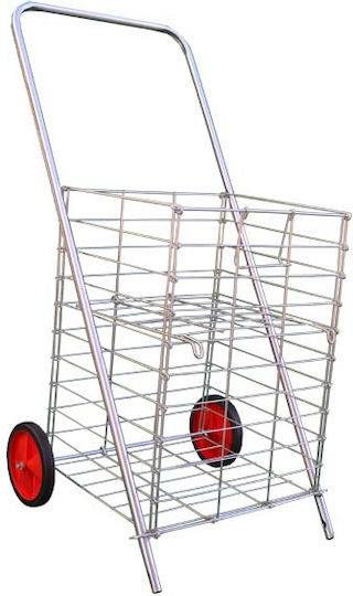 Shopping Trolley Gray 31x32x52cm