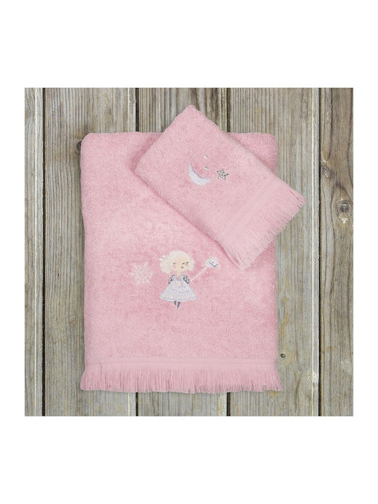 Kocoon Σετ Βρεφικές Πετσέτες 2τμχ Snowbelle Βάρους 380gr/m²