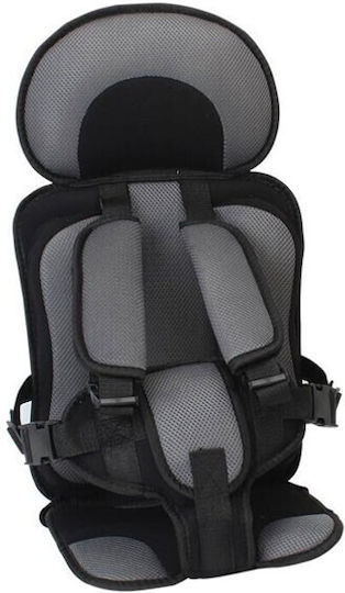 Keep Me Safe Car Seat Protector for Kids Grey-Black