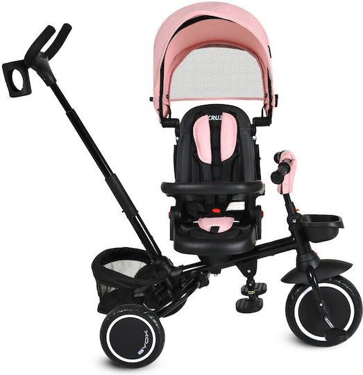 Byox Cruz Foldable and Convertible Kids Tricycle for 1-6 Years Pink
