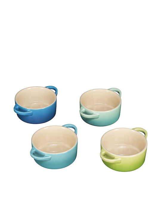 Le Creuset Cast Iron Pots Set 4 Pieces