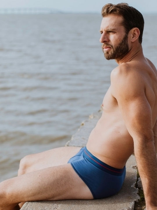 Men's Slip Dark Blue