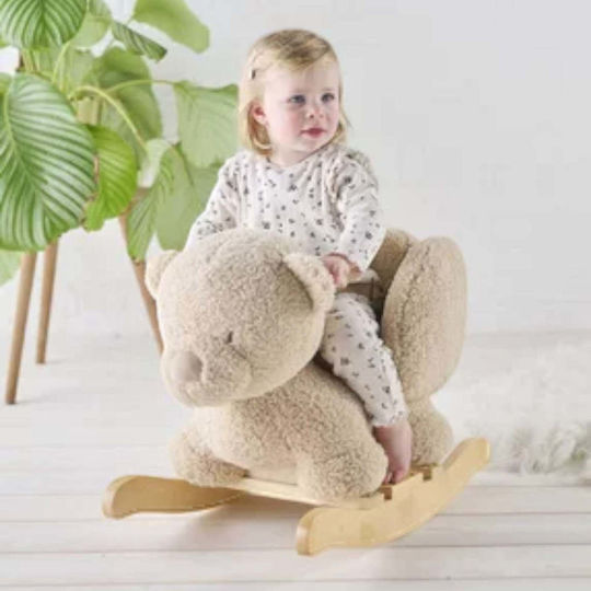 Nattou Teddy Κουνιστό Παιχνίδι Αρκουδάκι για 36+ μηνών Μπεζ