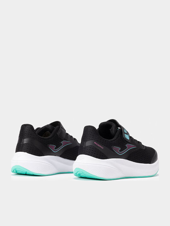 Rodio Jr Αθλητικά Παιδικά Παπούτσια Running με Κορδόνια Black-Pink