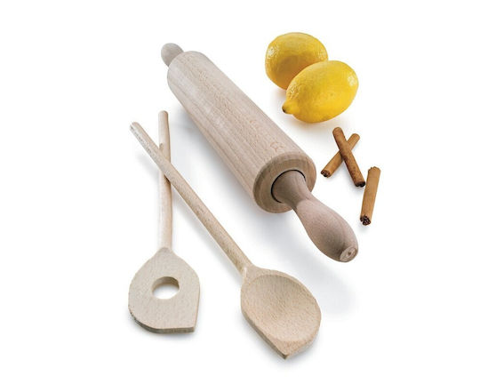 Kela Wooden Kitchen Rolling Pin 42cm Diameter5.5cm 1pcs Kela Wooden Kitchen Rolling Pin 42cm Diameter5.5cm 1pcs