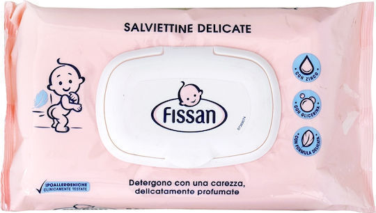 Fissan Șervețele Umede pentru Bebeluși fără Alcool & Parabeni 70buc