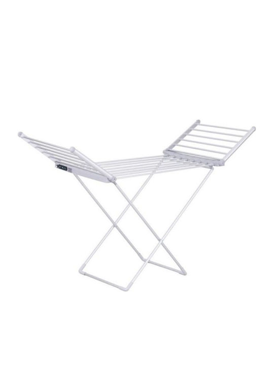 Vesta Heatdry Plus Folding Electric Floor Clothes Drying Rack Aluminum 230W with Hanging Length 15m