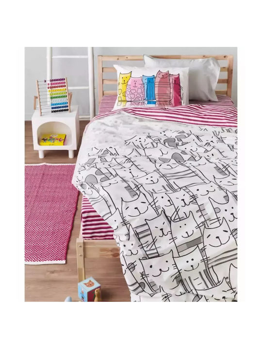 Kentia Kids Cotton Pillowcase Set 50x70cm Multi