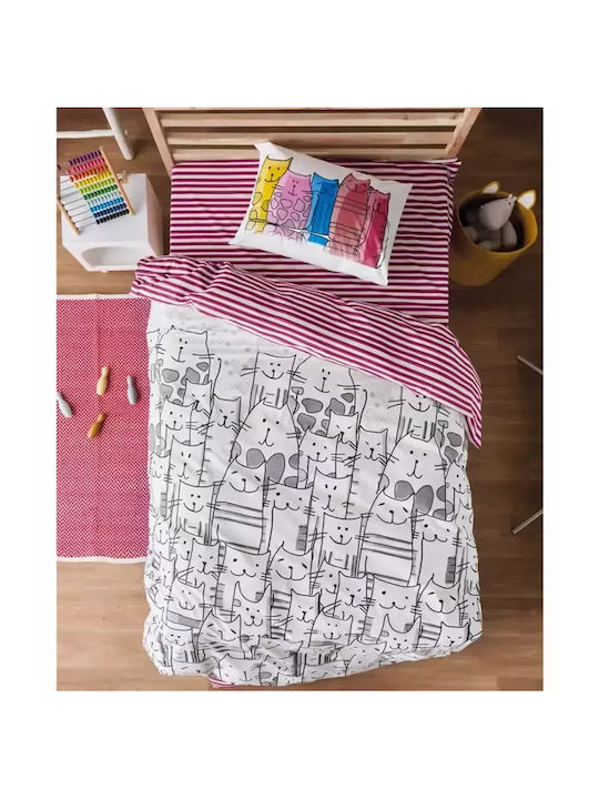 Kentia Kids Cotton Pillowcase Set 50x70cm Multi