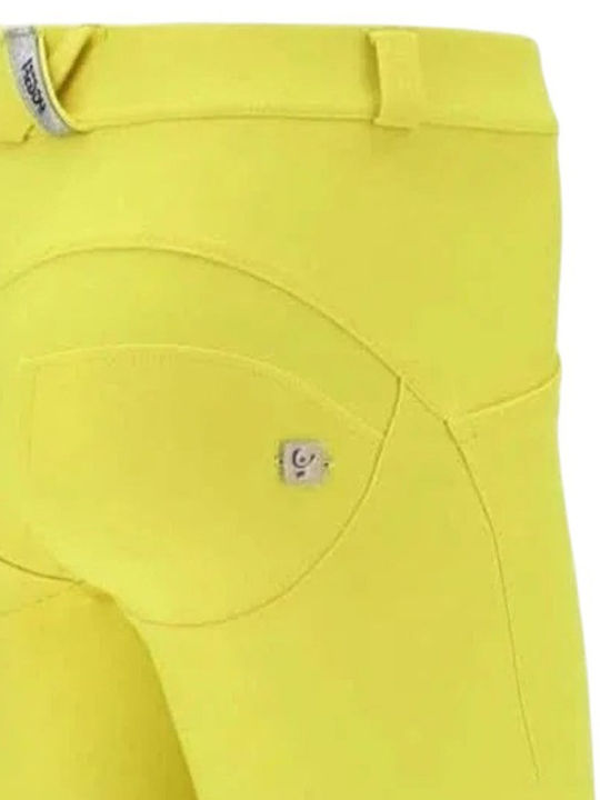 Wr.up Skinny Fit Καθημερινό Γυναικείο Κολάν Κίτρινο