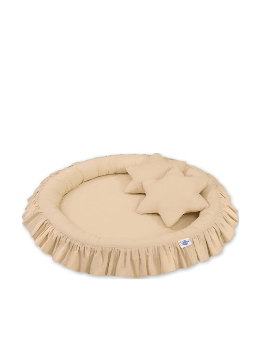Socket Frill Beige