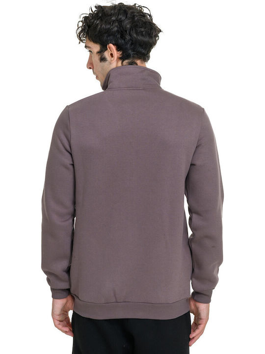 Ανδρική Ζακέτα Fleece Brown