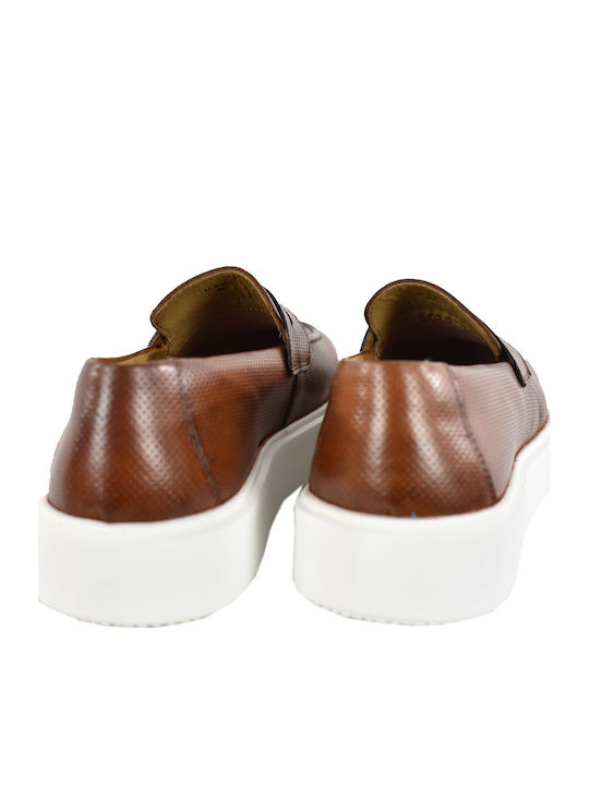 Men's Leather Loafers Tabac Brown