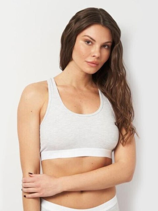 Women's Bra without Padding Gray