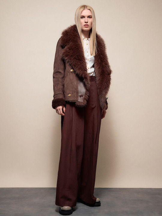 Women's Short Fur Brown