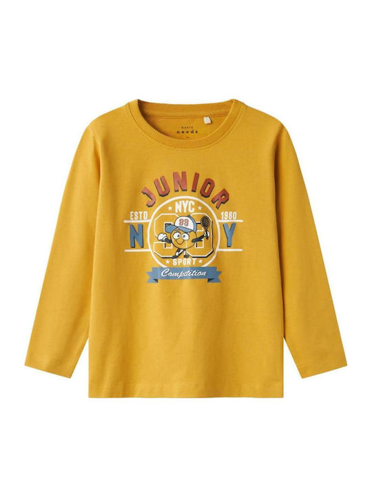 Kids Top Long-sleeved Mustard Junior Junior
