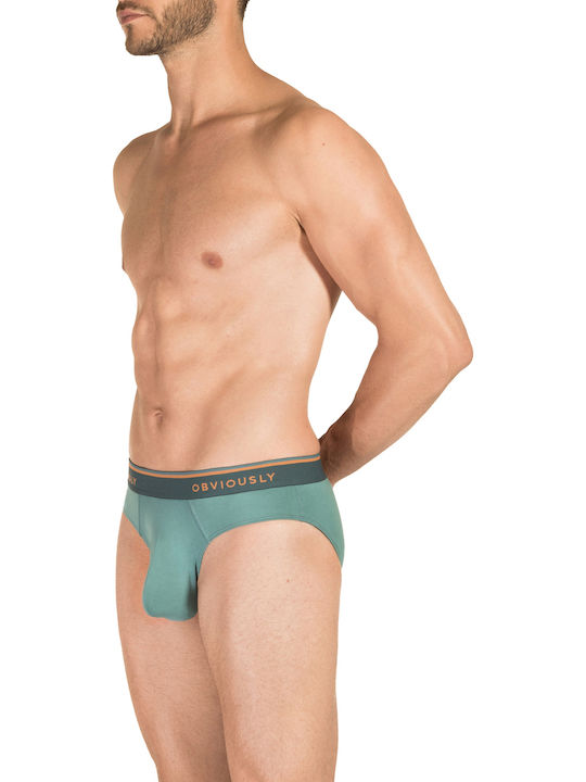 Herren Slips Teal 1Packung