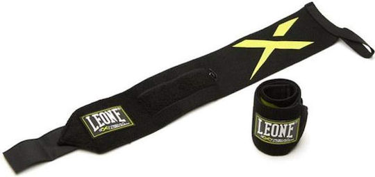 Leone 1947 Martial Arts Hand Wraps Unisex Adult Black One Size Ab706 3.5
