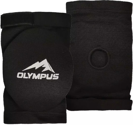 Επιγονατίδες Olympus Kn1 Knitted Βαμβακερές Μαύρο