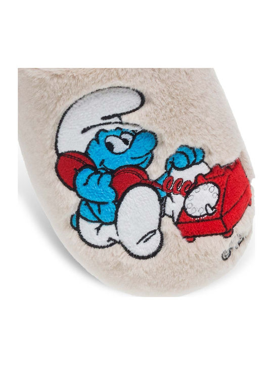 Smurf 10132097 Зимни Дамски Чехли Бежов