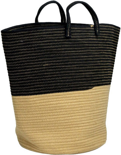 Viosarp Coș decorativ Din paie Beige 39x44buc