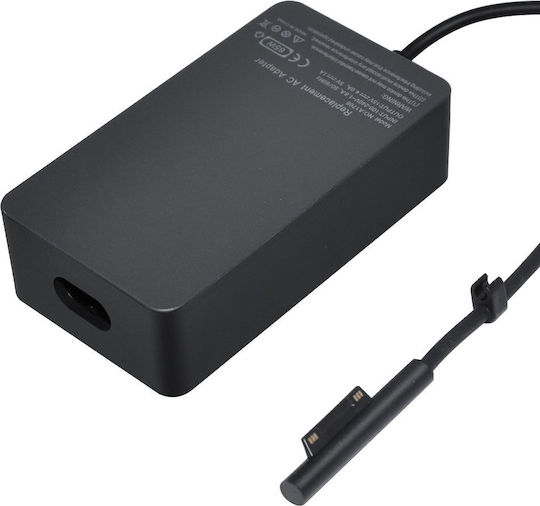 Power Supply Replacement Microsoft Laptops Compatible Surface Pro 3 4 5 6 7 Models 15v 4a 65w