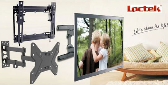 Loctek PSW698SST Βάση Τηλεόρασης Τοίχου έως 37" και 20kg