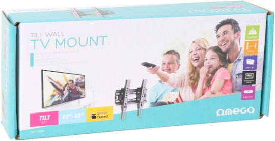 Omega OUTV200t Suport TV de perete până la 42" și 25kg