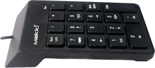 Makki KP-001 Цифрова клавиатура Черен