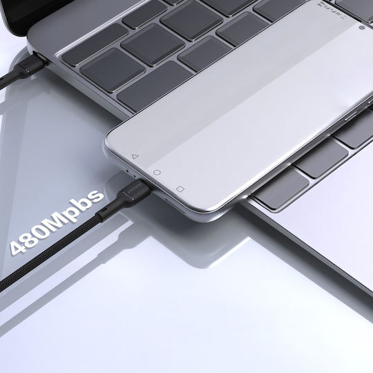 Dudao USB-C to Lightning Cable 30W Μαύρο 2m