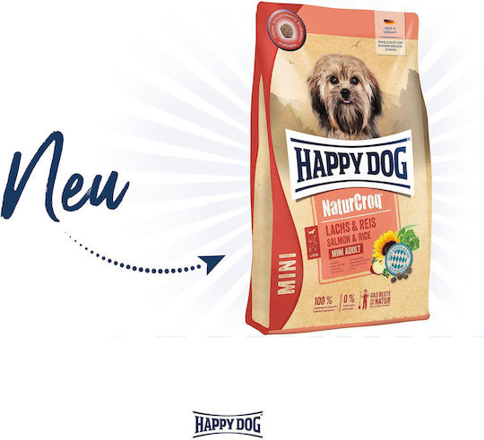 Happy Dog Wet Food Dogs with Salmon and Rice 800gr