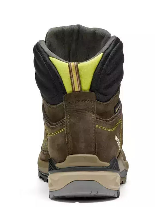 Asolo Falcon Evo Gv Men's Hiking Boots Waterproof with Gore-Tex Membrane Brown
