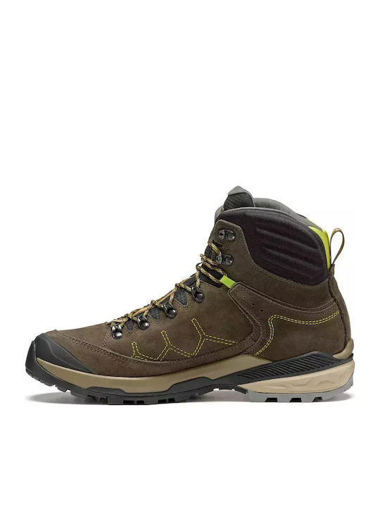 Asolo Falcon Evo Gv Men's Hiking Boots Waterproof with Gore-Tex Membrane Brown