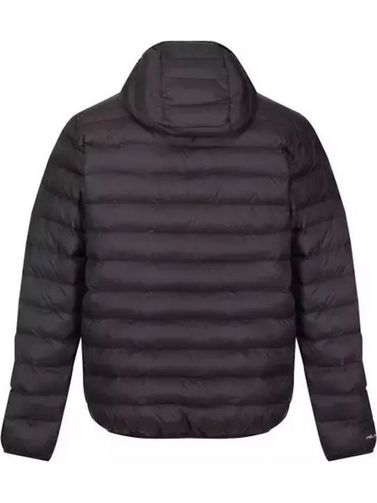 Men's Μπουφάν Puffer Αδιάβροχο Black