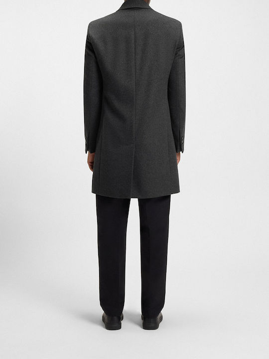 Boss Ανδρικό Παλτό Dark Gray