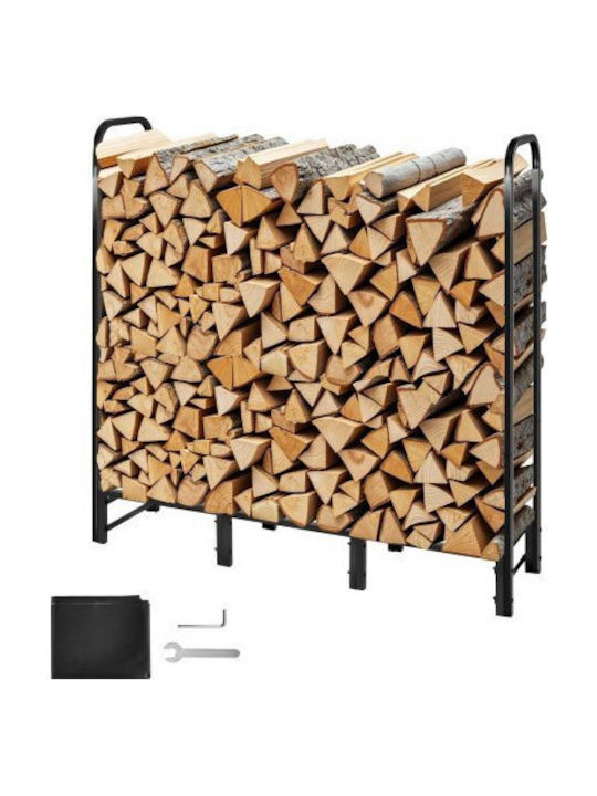 Vevor Metallic Shelf Wood Storage Gray