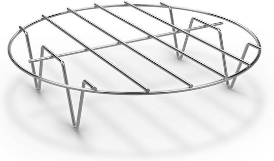 Tefal Set 4 Accessories 20 Cm Easy Fry XXL Tefal XA113010 Air Fryers Pizza Tray Baking Dish Grill Pan Skewer Rack Stainless Steel Non-stick Coating Black