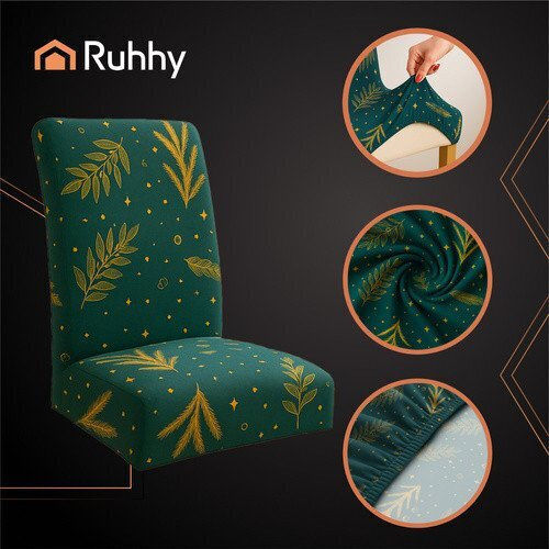 Ruhhy Chair Covers 6 Pieces Light Green 26637 18422-0