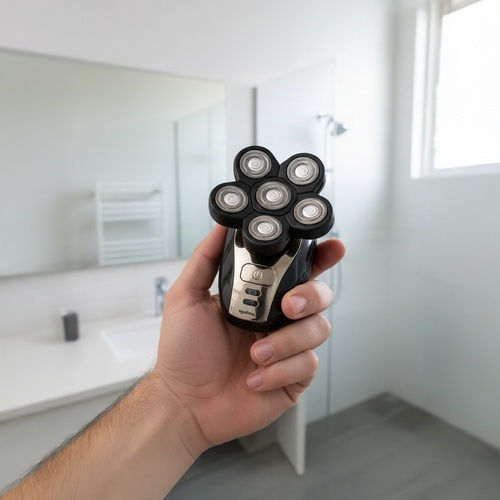 Soulima Drehend Elektrorasierer Gesicht Wiederaufladbar