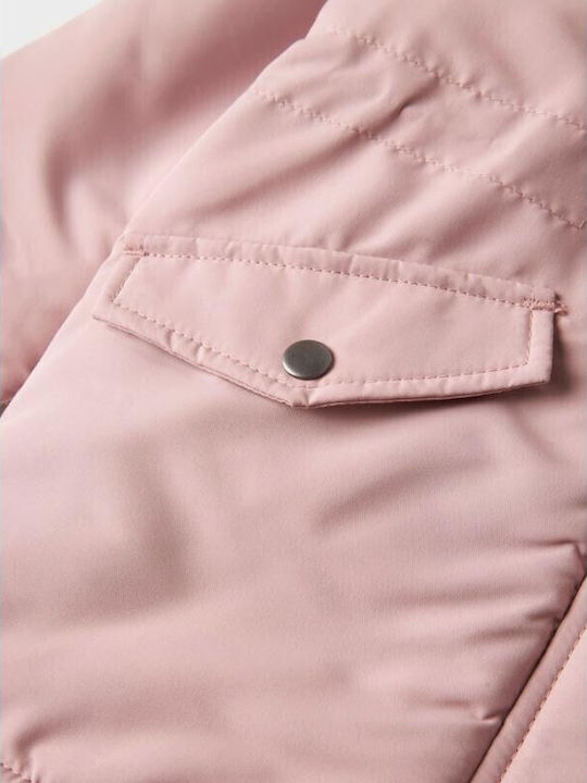 Kids Casual Short Purple Jacket