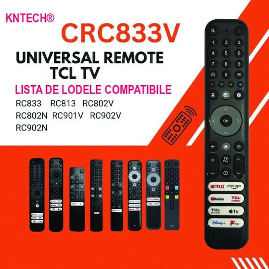 Universal Remote Control TCL LCD LED 2023 C745 C845 RC933 RC813 RC802 RC803 RC901 RC902
