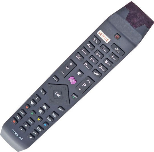 Rc49141 Kntech Remote Control Vestel Led Netflix